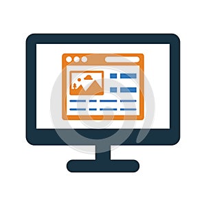 Design, designer, ui, ux icon. Simple vector design