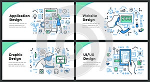 Design & Development Color Doodle Concepts