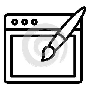 Design, development Isolated Vector Icon Which can easily modify or edit
