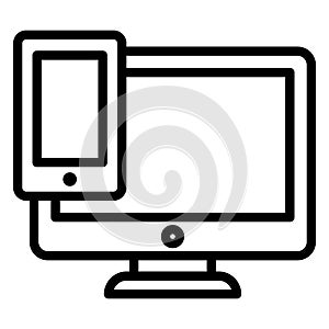 Design, device Isolated Vector Icon Which can easily modify or edit.
