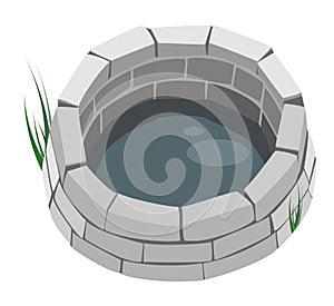 Design Element - A Brick Well.