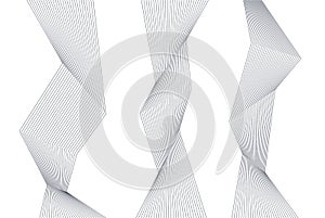 Design element poligonal from many parallel lines09