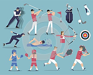 Design element for Sports