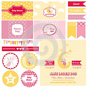 Design Elements - Baby Shower Bunny Theme