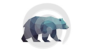 Design emphasizes the angularity and facets creating a modern