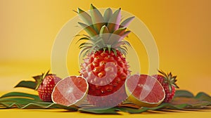 Design eyecatching campaigns to elevate your brand using vibrant fruitinspired illustrations