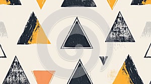 The design features clean geometric patterns with sharp angles and lines