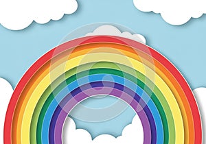 The design features a layered, cut-out paper effect, adding depth and