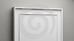 Design features a simple rectangular shape with clean lines and a