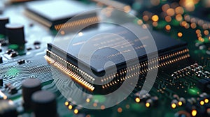 design flashing memory module in a natural design