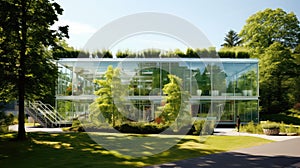 design glass office building