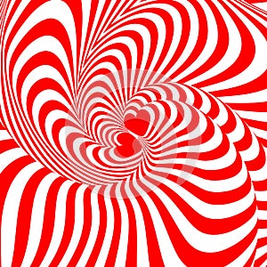 Design hearts swirl movement background