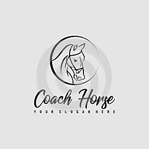 Design a horse using the concept of outline