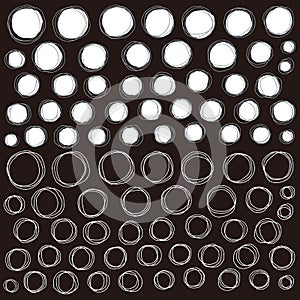 Design of an irregular dot,