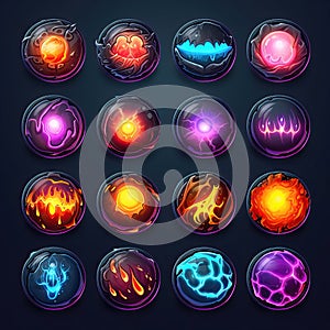 design magic sphere game ai generated