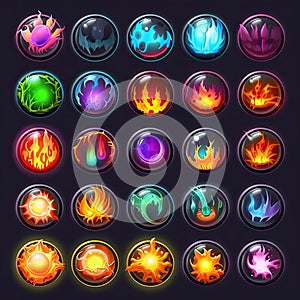 design magic sphere game ai generated