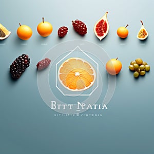 design a modern and stylish logo for a virtual dry fruit store trending on artstation sharp focu