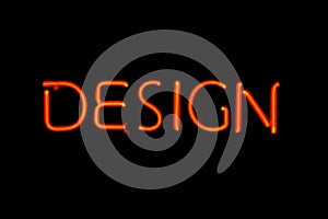 Design neon sign