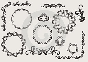 Design ornaments and page decoration