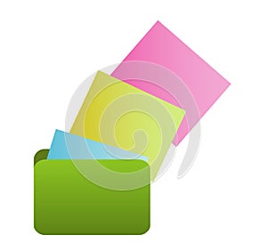 Folder icon to store data files
