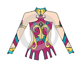 Design Rhythmic Gymnastics leotard