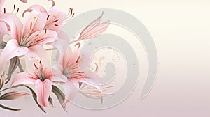 design romance flower background artful