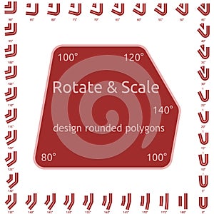 Design rounded polygons