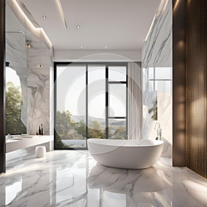 luxury bathroom