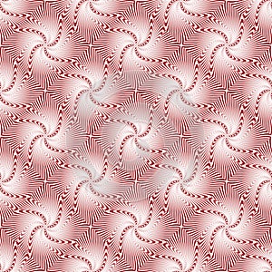 Design seamless colorful whirl rotation pattern