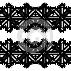 Design seamless decorative pattern