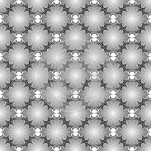 Design seamless monochrome geometric pattern. Diag