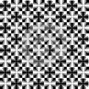 Design seamless monochrome pattern