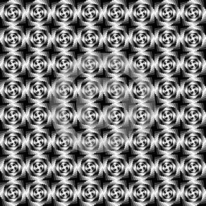 Design seamless monochrome pattern