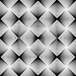 Design seamless uncolored geometric pattern photo