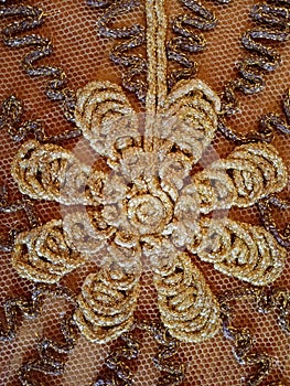 Design in the shape of a flower