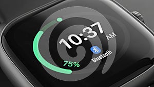 Design is sleek and modern emphasizing functionality and style typical of