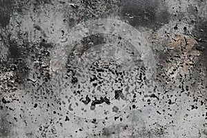 design space background wall iron rusty paint silver gray peeling cracked surface metal painted texture white black old rough