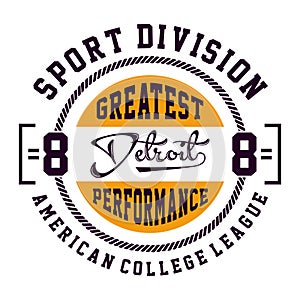 Design sport division detroit
