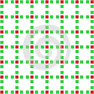 Design square pixels pattern seamless multi coloured background