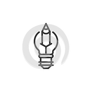 Design Thinking line icon