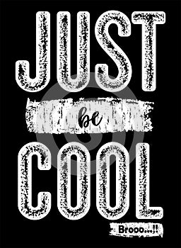 Design typography just be cool