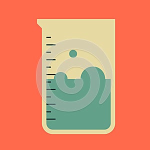 Design vector objects illustration science elements and laboratory objects