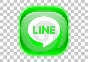 line messenger button