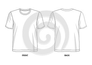 Design vector t shirt template photo