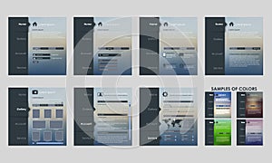 Design vector template interface