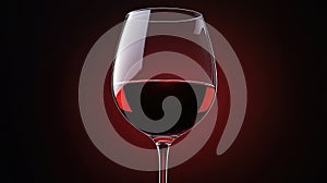 design wine glass graphic