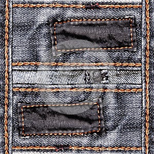 Designed jeans background