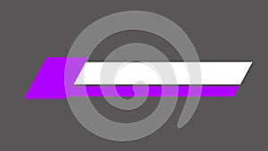 Designed a modern lower third in high resolution. Modern designed lower third.