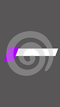 Designed a modern lower third in the vertical high resolution. Modern designed lower third.