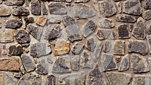 Designed with stone wall texture.